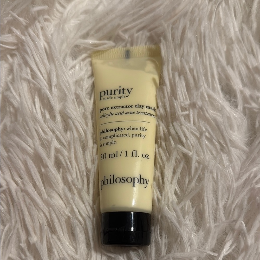 Philosophy Purity Pore Extractor Clay Mask - 30 ml/1 fl oz - NEW NEVER USED